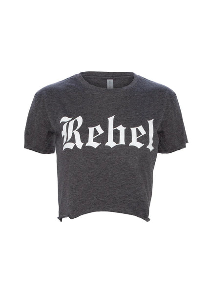 CROPPED REBEL T SHIRT