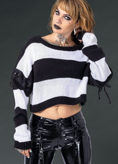 crop goth jumper 