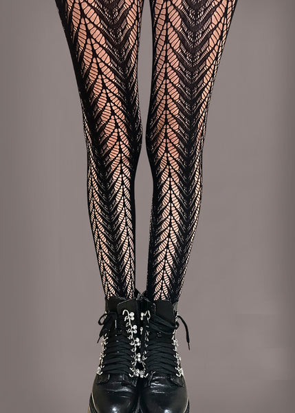 goth fishnet tights 