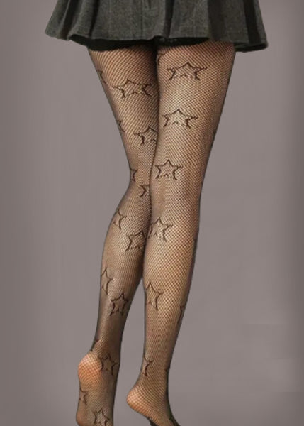 star fishnet stockings