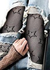 fishnet tights black 